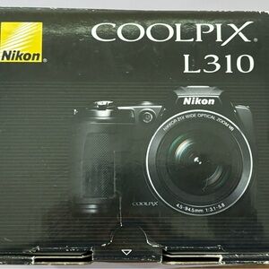 Nikon COOLPIX L310 Black Camera